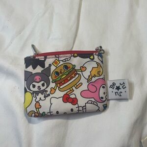 JU-JU-BE Sanrio Colorful Character Print Coin Purse NWOT